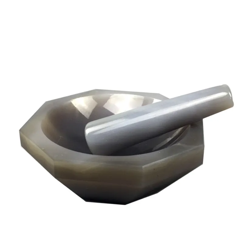 The diameter of the first-class high-quality agate mortar is 50mm 60mm 70mm pure natural