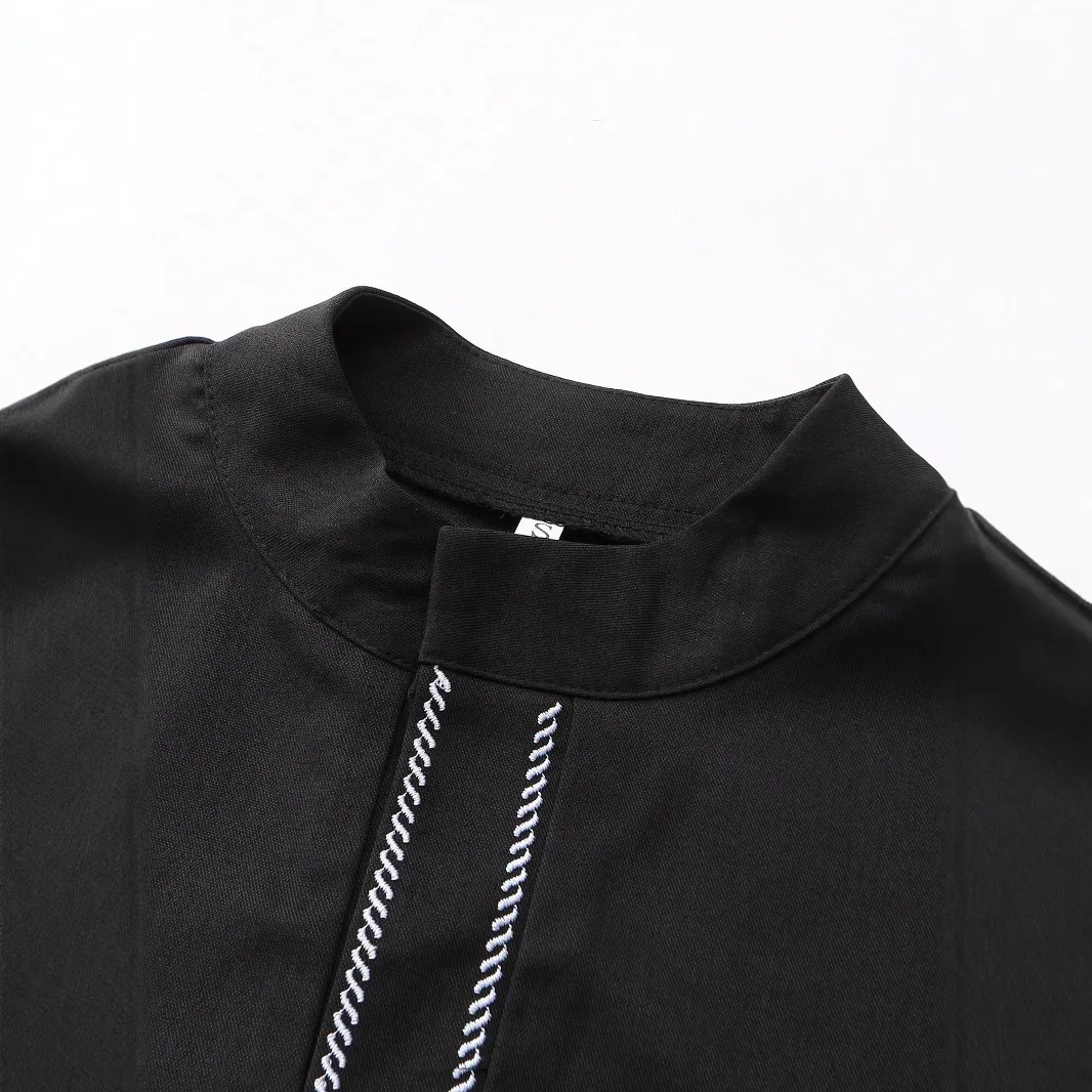 2025 Abito da uomo arabo ricamato in pizzo Abbigliamento Abito ampio 2025 Abito lungo musulmano Abito Abaya Ramadan Dubai Lusso Islam Elegante