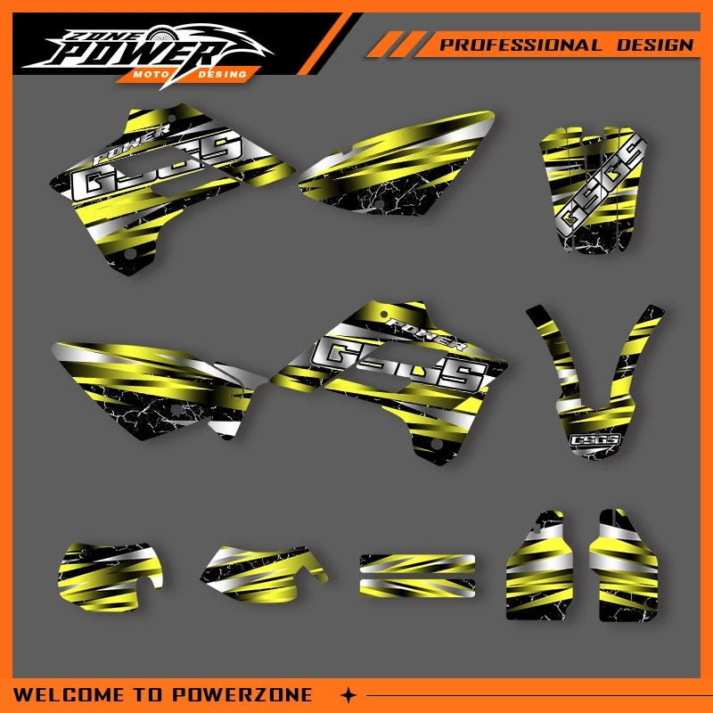 

Powerzone For GASGAS GAS GAS EC 125 250 300 350 450 2002 2003-2006 Motorcycle Graphics Decals Stickers Motorcycle Background