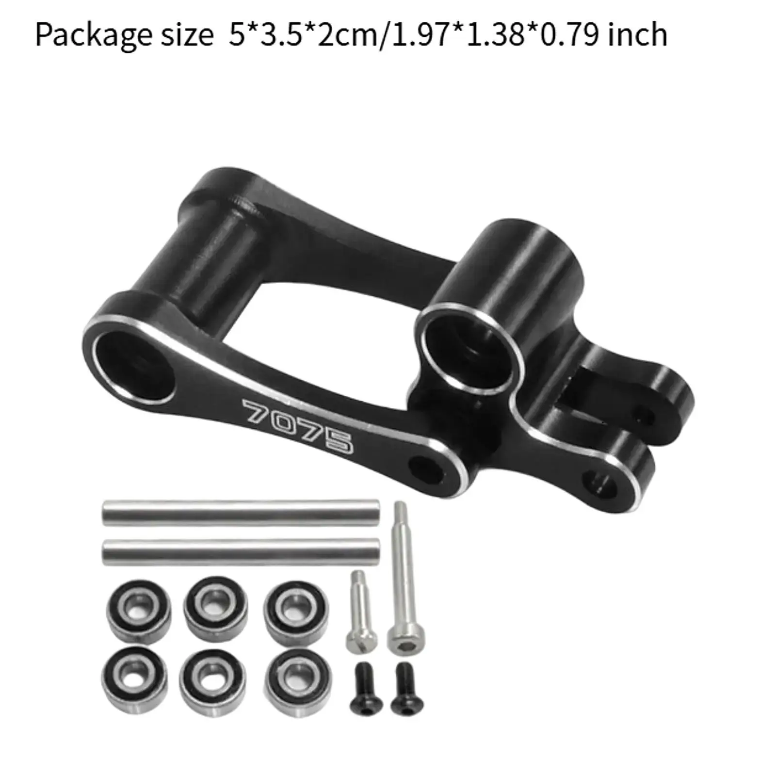 7075 junta & pull rod kit freio braço de direção peças sobressalentes de metal junta traseira