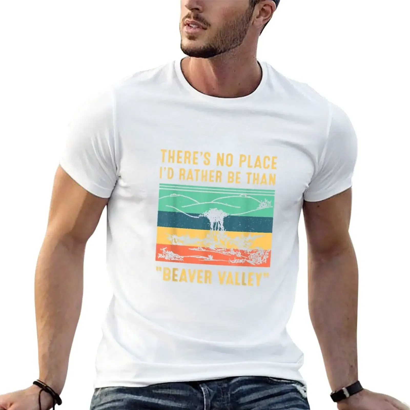 

New Vintage There's No Place I'd Rather Be Than Beaver Valley T-Shirt sweat shirts sports fan t-shirts plain t shirts men