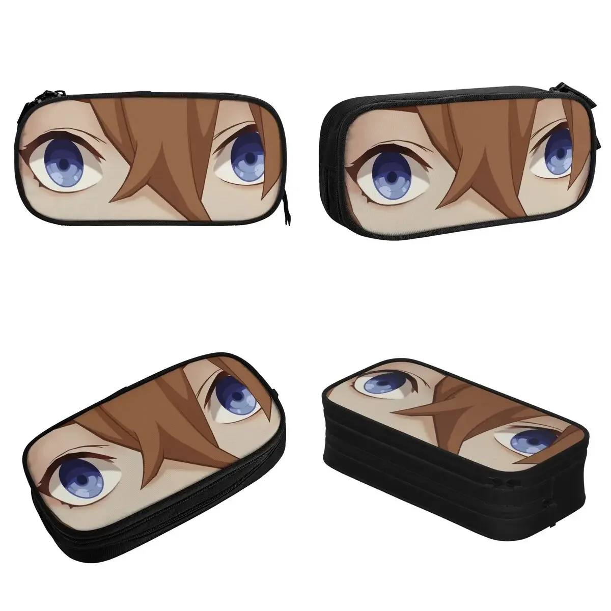 Childe Genshin Impact Pencil Cases Cute Anime Game Pen Box Bags Girls Boys Big Capacity Students School Cosmetic Pencilcases