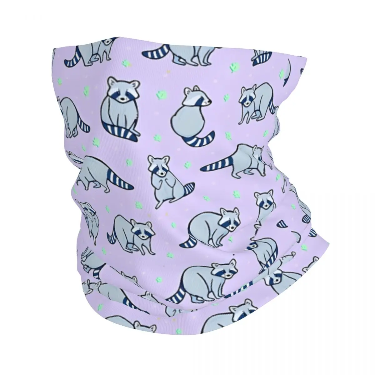 Raccoon Goons Coffee Mug Neck Gaiter Face Scarf Cover Neck Gaiter Men Women Bandana Scarf Thin Summer