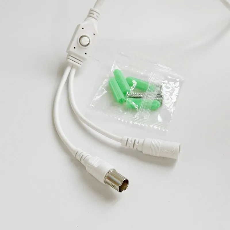 Telecamera HD 1080P 5MP AHD Telecamera di sorveglianza cablata domestica ColorVu Visione notturna Proiettile Telecamera di sicurezza CCTV BNC esterna