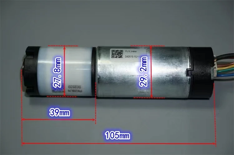 

12V396 motor two-stage planetary gear motor Hall signal feedback high torque car trunk lift