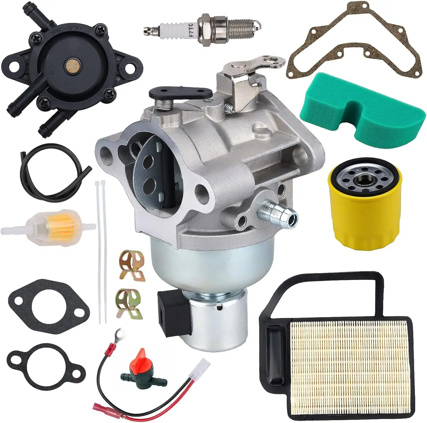 20 853 33-S Carburetor for Kohler Courage SV620 SV590 SV530S SV610 SV470 SV471 SV480 SV591 SV600 SV601 SV620 SV540S 18HP 19HP 20