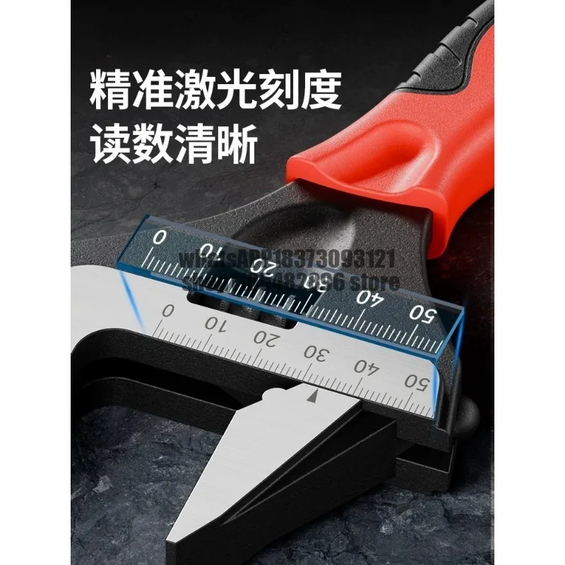 Open wrench thin living mouth movable thin short handle light 10 inch large opening