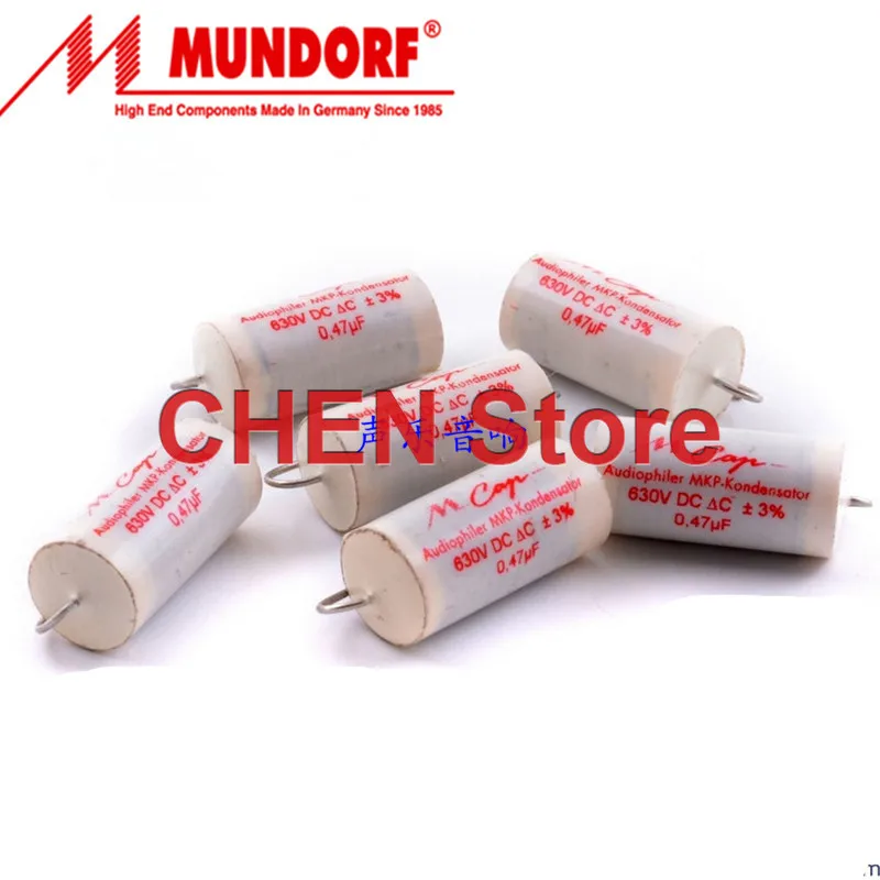 2pcs Origional Germany mundorf Mcap 0.1UF 0.22UF 0.33UF 0.47UF 630V M-CAP Coupling Capacitor 0.1uf/630v