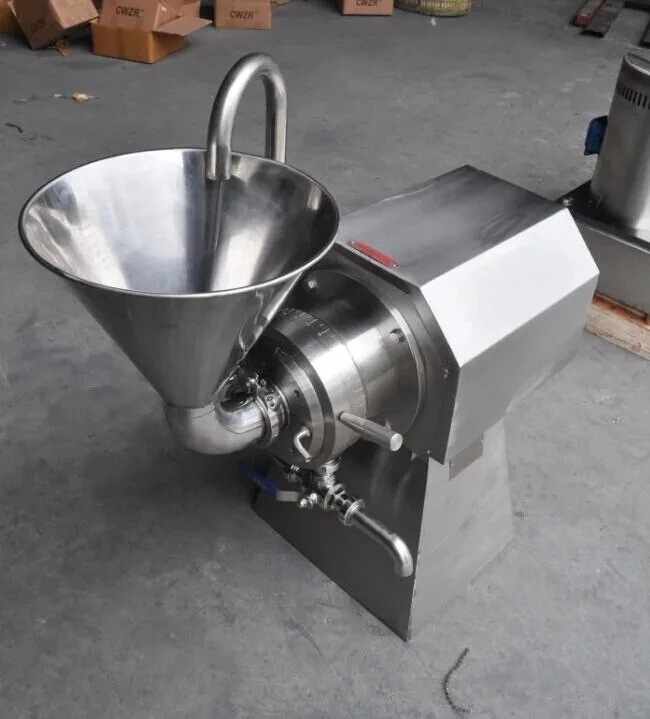 CE Certificated Peanut Butter Making Machine SS Sesame Paste Colloid Mill Tahini Grinder Chilli Sauce Grinding Machine Price