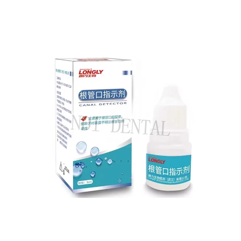 

﻿LONGLY Dental Indicator Liquid Plaque Disclosing Agent&Caries Detector Solution Root Canal Orifice Indicator Hygiene Checker