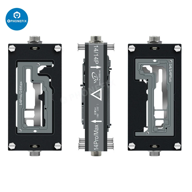 Estación de soldadura de precalentamiento WL HT007, placa base, mesa calefactora en capas para plantación de estaño para iPhone 16 15 14 13 12 11 Pro Max