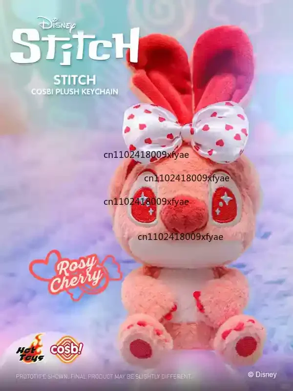 Świąteczne Oryginalne Dostępne Od Ręki Hot Toys Stitch Candy Series Blind Box Brelok Kolekcja Ozdoba Śliczna Zawieszka Zabawka Prezent Urodzinowy dla Dziewczynki