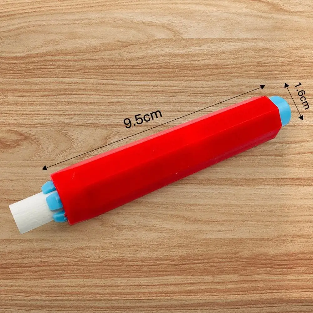 5Pcs/Set Adjustable Chalk Protector Chalk Holder Reusable Dustless Chalk Clip Cover Chalkboard Teaching Supplies