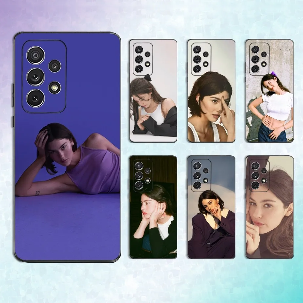 

G-Gracie Singer A-Abrams Phone Case For Samsung S25,S24,S23,S22,S21,S20,S10,Ultra,Plus,Lite,FE,Soft Silicone Black Cover