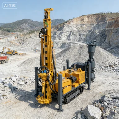 Rubber Track RC Rig Reverse Circulation Drill for Installing Vertical Drains and Instrumentation Holes