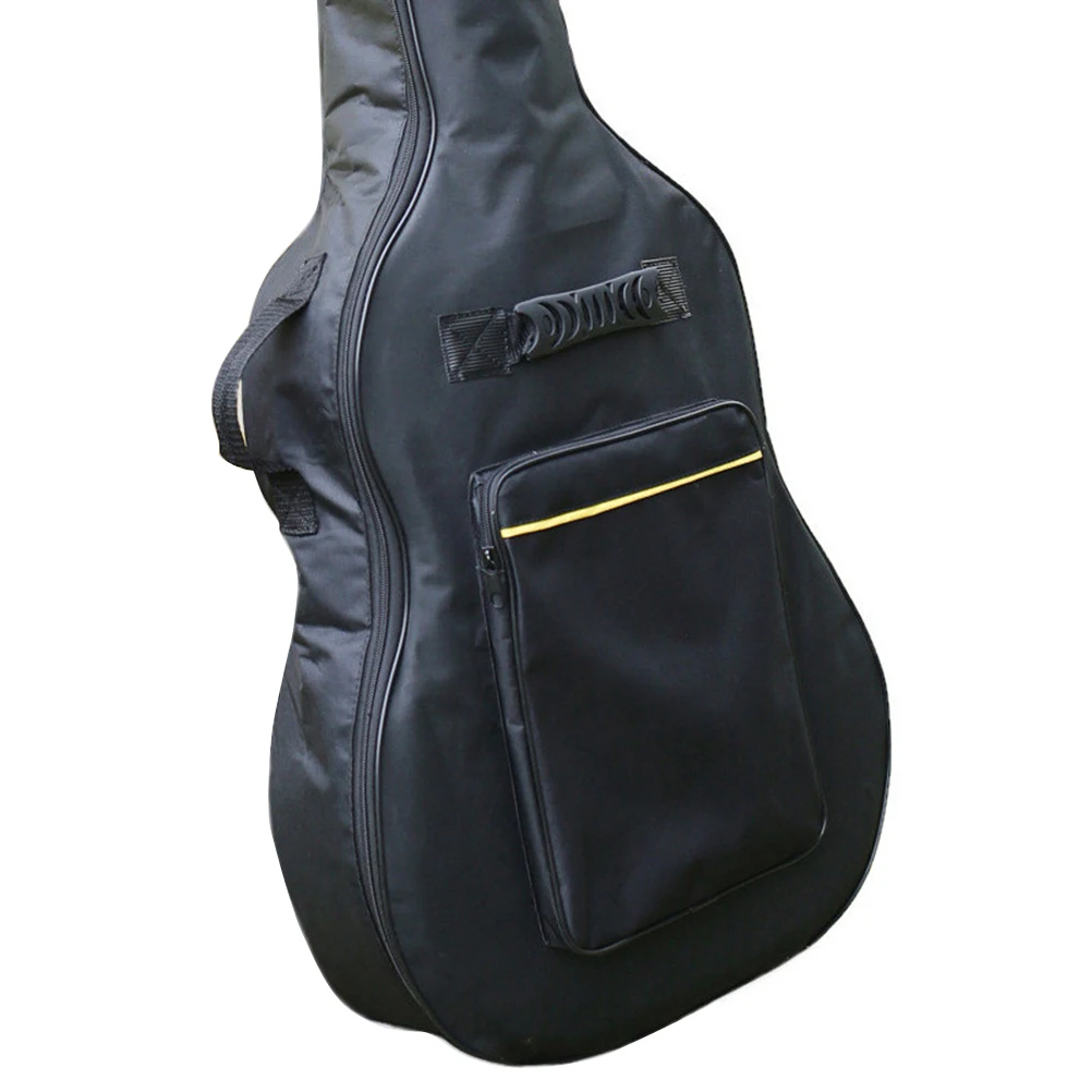 

41 Inch Guitar Bag Padded Oxford Cloth Gig Bag For Acoustic Electric Guitar Full Protection Backpack With Shoulder Strap Storage
