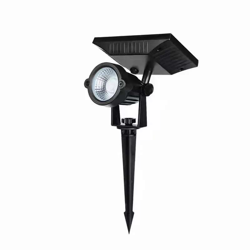 

5 Вт светодиодный солнечный шип COB садовый прожектор пейзажный газонный светильник прожектор дорожка свет