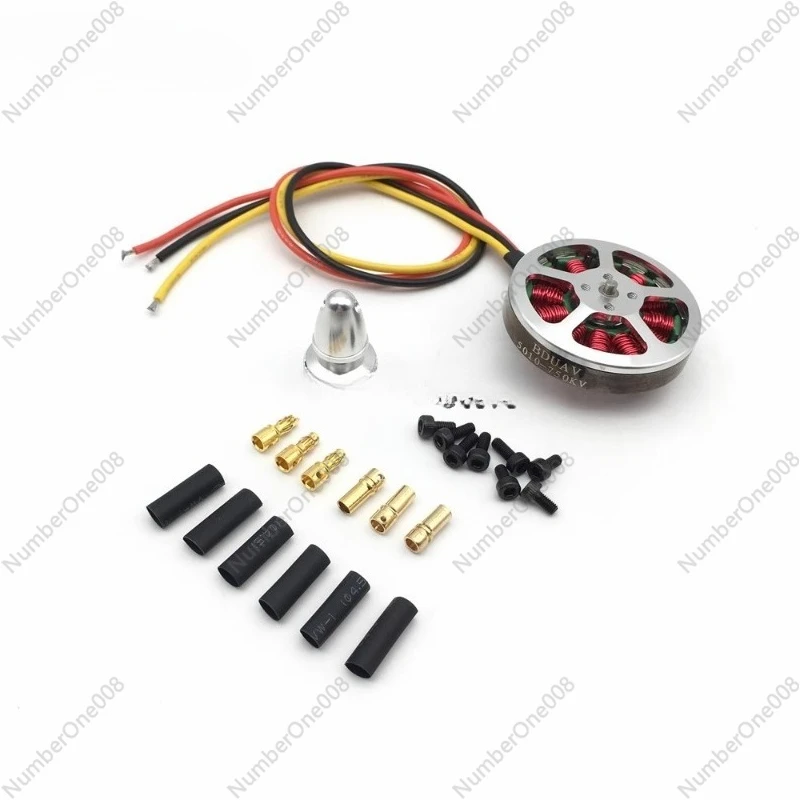 

5010 360 кВ 750 кВ Мультироторный бесщеточный двигатель Аэрофотосъемка Многоосная модель двигателя самолета толстый провод