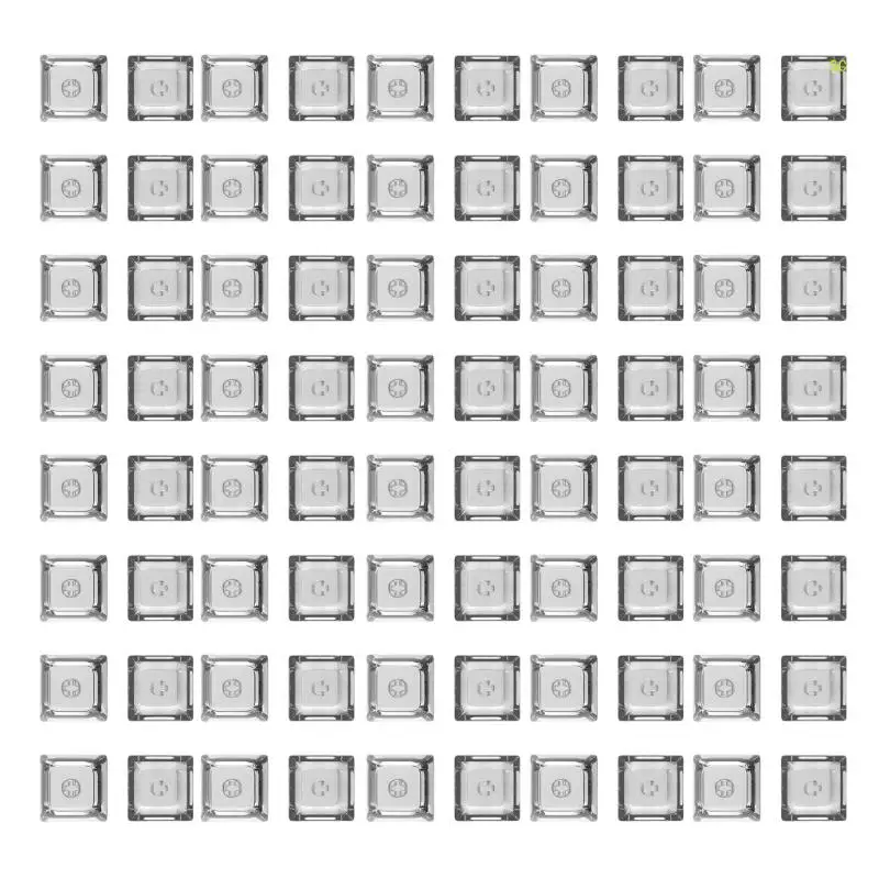 XDA 프로필 Keycaps 기계식 키보드 1U 1.4mm 두께 투명 Keycaps 게임 스위치 Dropshipping에 맞게 사용자 정의