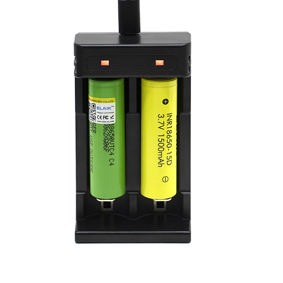 ICR18650-15M 1500mah lithium battery 3.7 V 18650 strong light flashlight rechargeable battery+with Charger