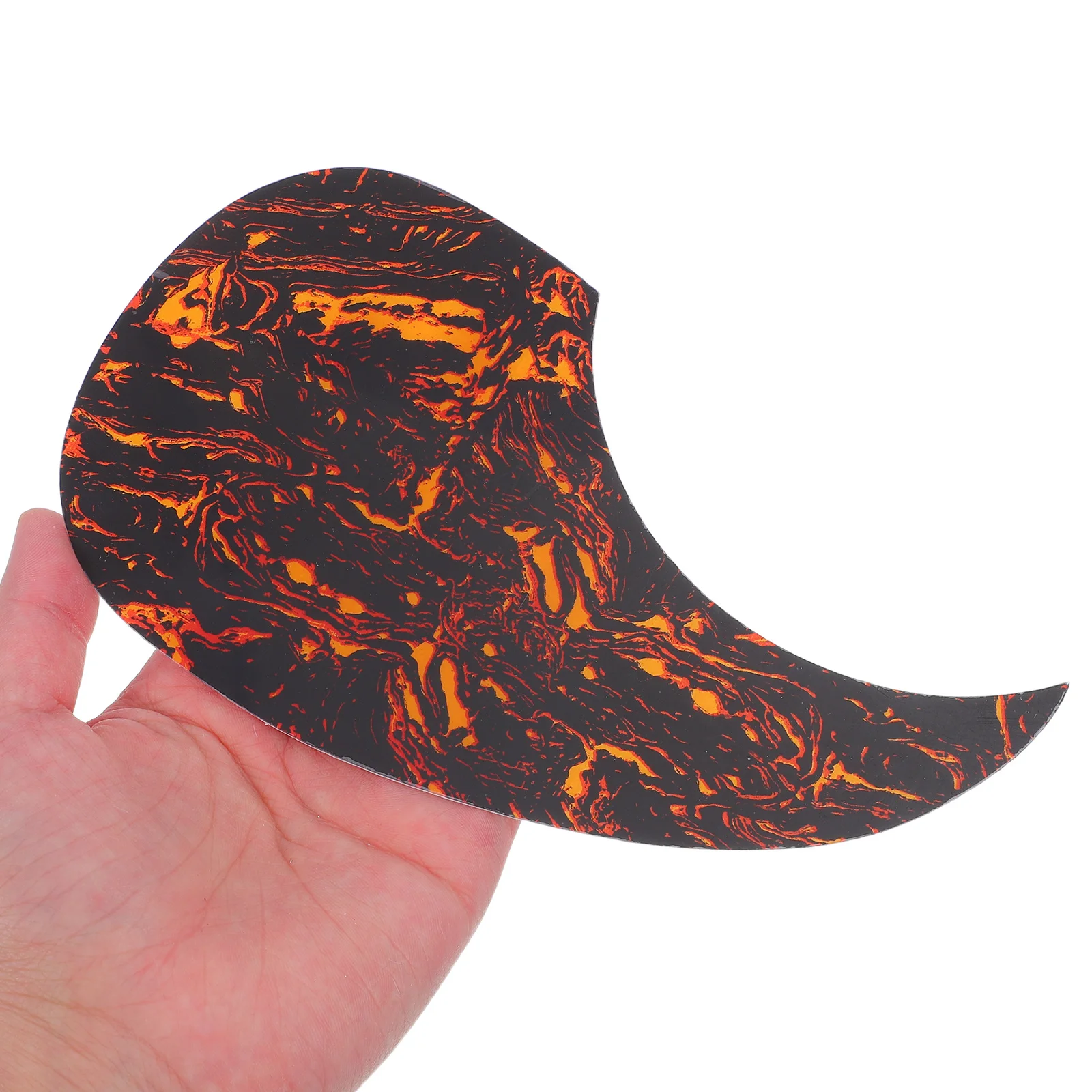 

1Pcs Acoustic Guitar Pickguard 128mm Replacement Self-Adhesive Scratch Protection Guard Plate Sticker Guitar Pickguard
