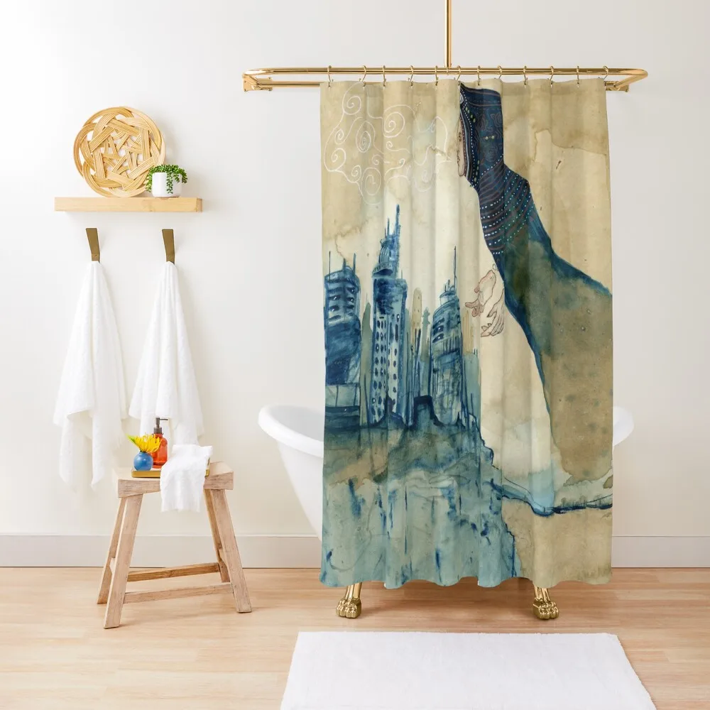 

Breathing Life Into Ruins Shower Curtain Luxury Bathroom Shower Bath Curtain