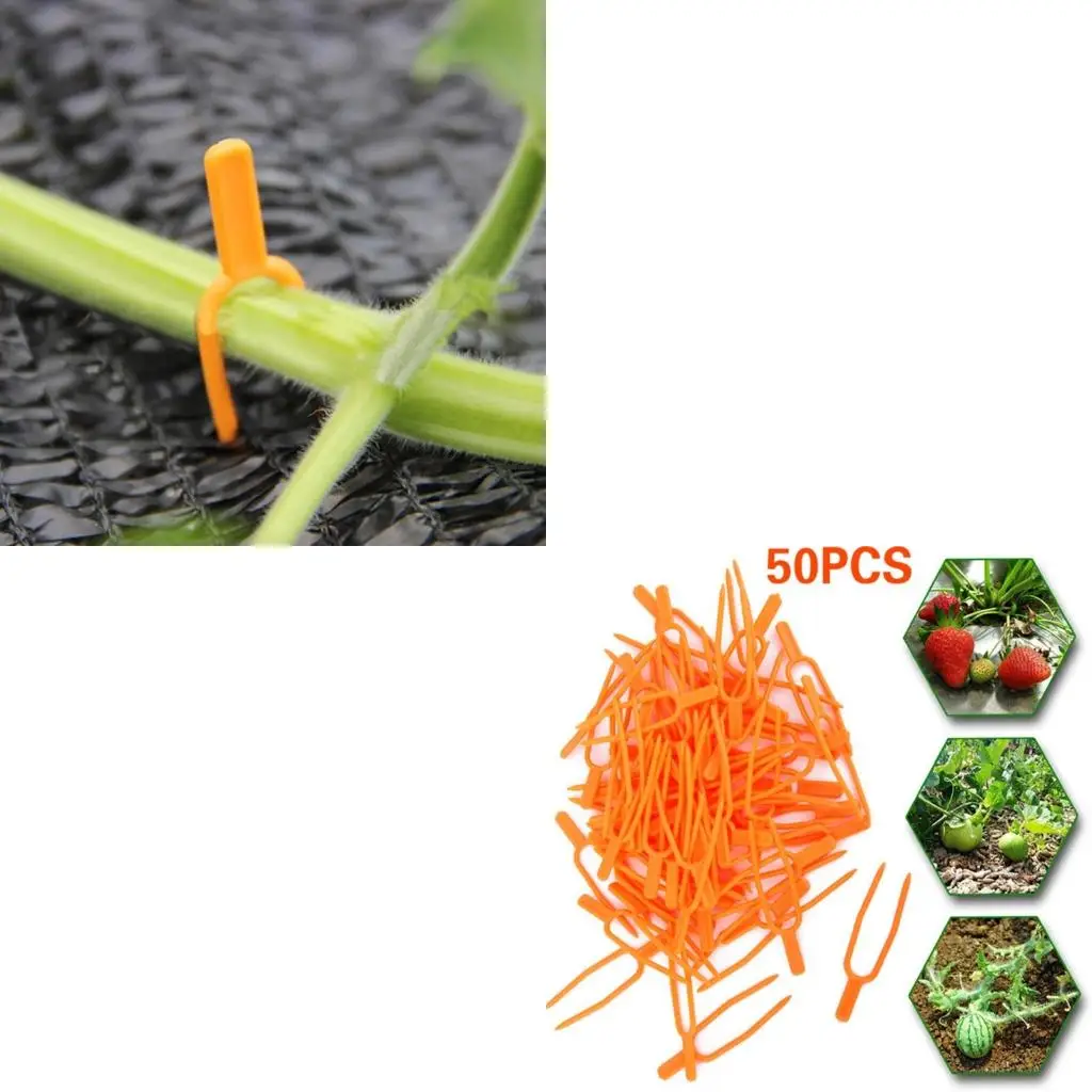  Durable Plants Support Clip for Garden Patio Yard Vines Outdoor Plant Clips