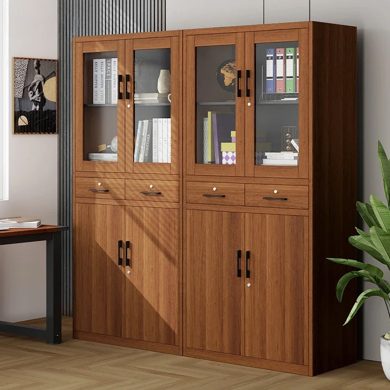 Side Locker Filing Cabinet Storage Rangement Vertical Organizer Office Cupboards Tall Glass Armoires De Salon Modular Furniture