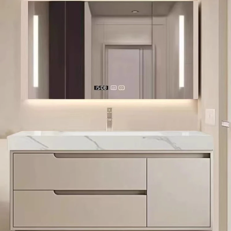

Toilet Organizer Bathroom Cabinet Makeup Display Partitions Skincare Bathroom Cabinet Storage Modern Gabinete Home Furniture