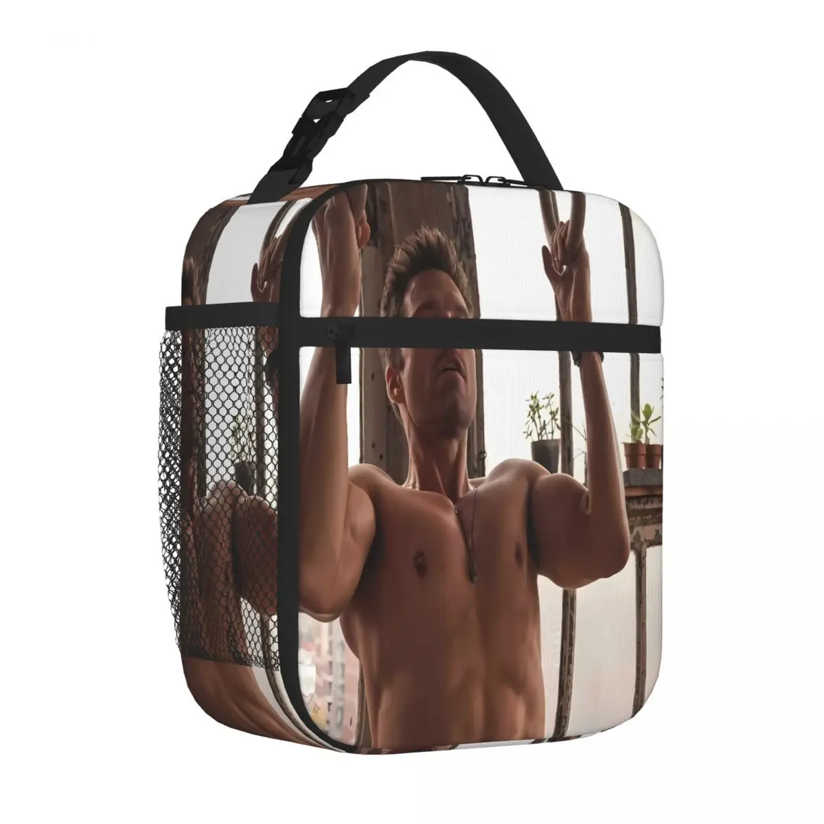 Bestselling Sebastian Stan Teen Style Carry Lunch Bag High School Food Storage Bag