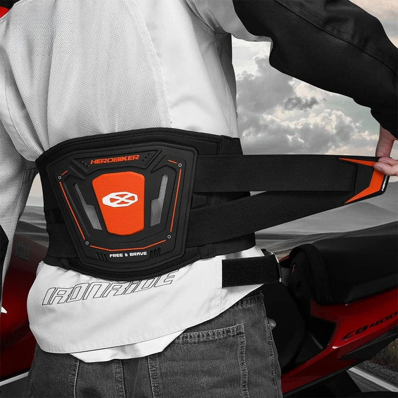

Мотоциклетный внедорожный светоотражающий поясной ремень, легкий защитный механизм высокой видимости, регулируемый и дышащий для ночной езды