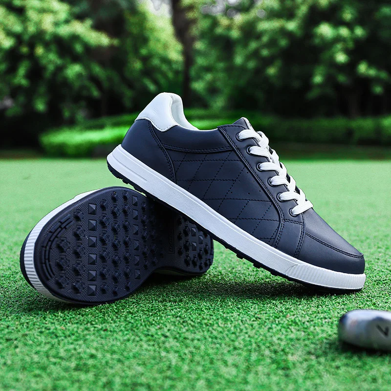 OIKMOI New Golf Shoes Lightweight Men Shoes Golf Breathable Waterproof Anti-slip Shoes Golf Shoes Mens