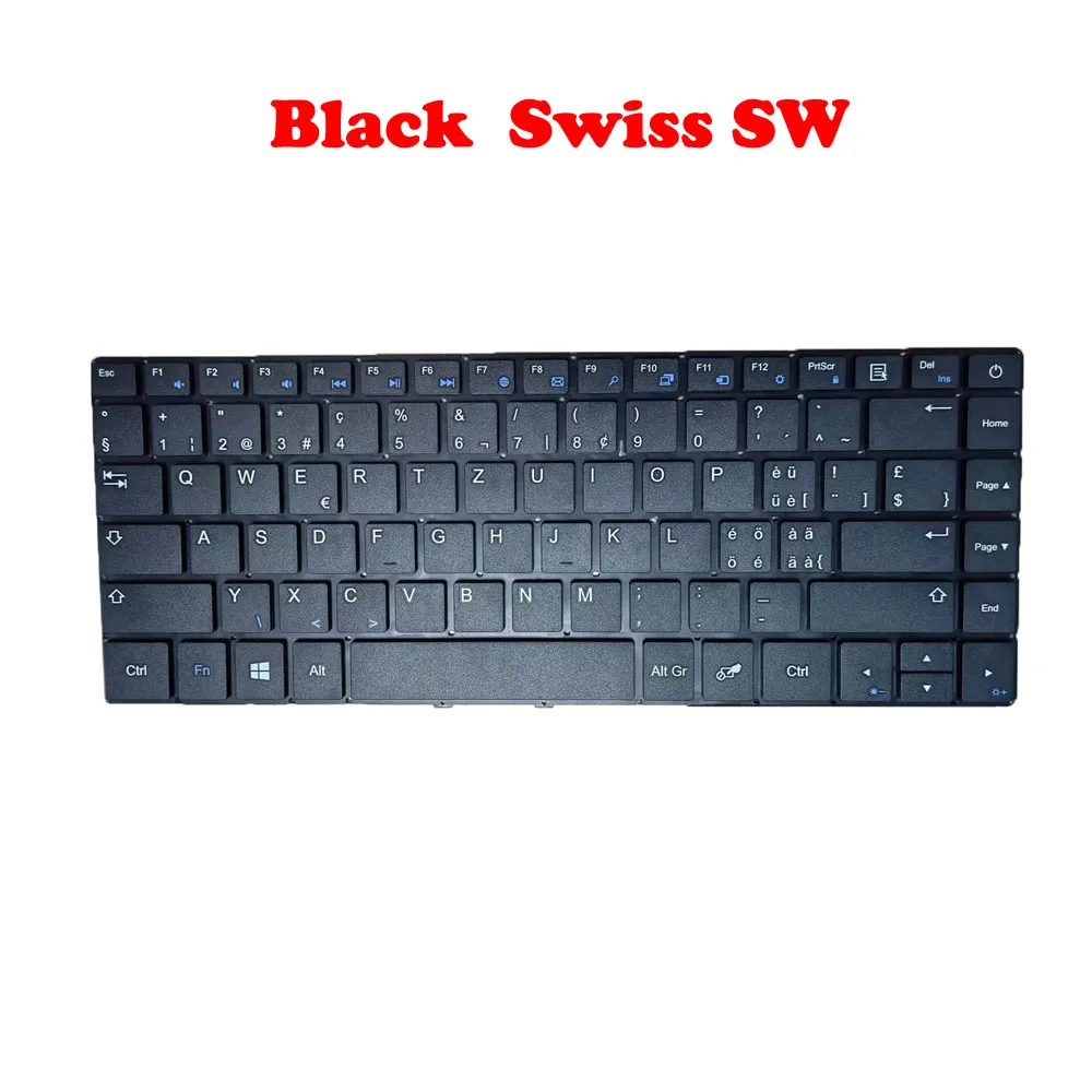 Laptop Keyboard For Jumper For EZbook X3 PRO / For EZbook X3 English US German GR Belgium BE Italy Swiss SW New
