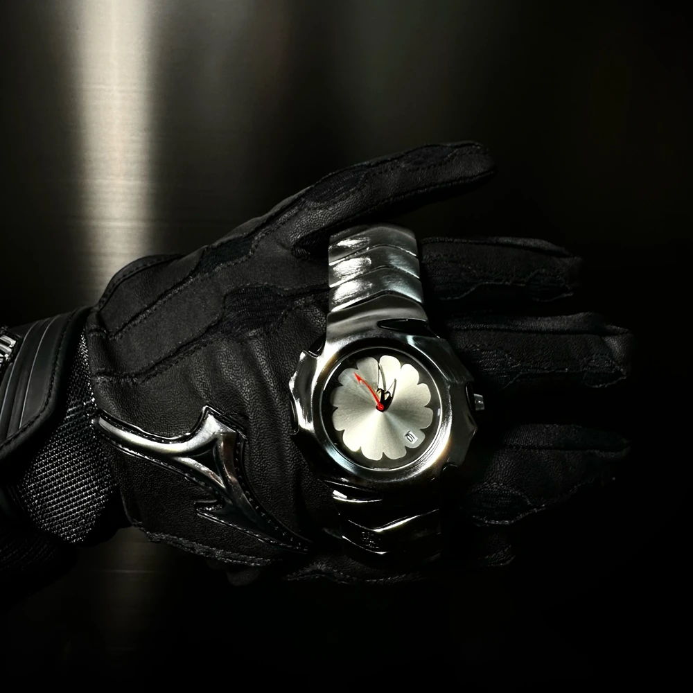 Authentic! Kiosk Special-Shaped Watch Original Blade Non-Oakley Mechanical Men's Fashion Retro Future