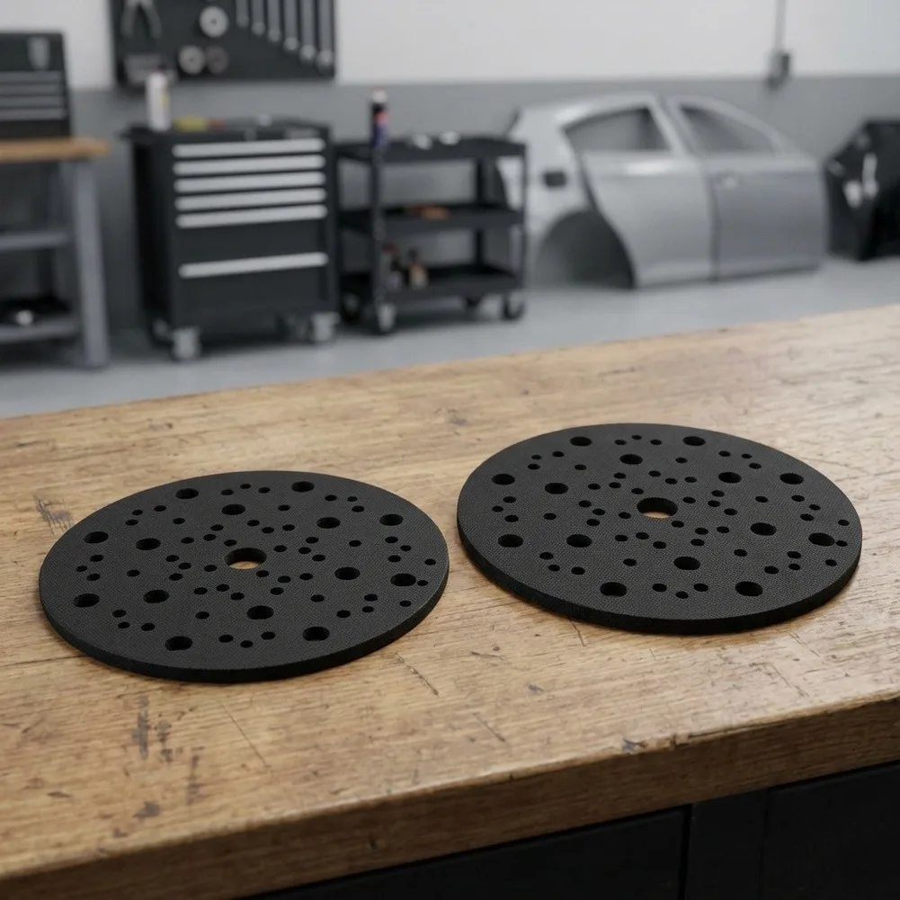 67 Hole Sanding Pads Protective Discs Soft And Flexible for velvet Discs Better Adhesion Dust Removal Electric Polishers