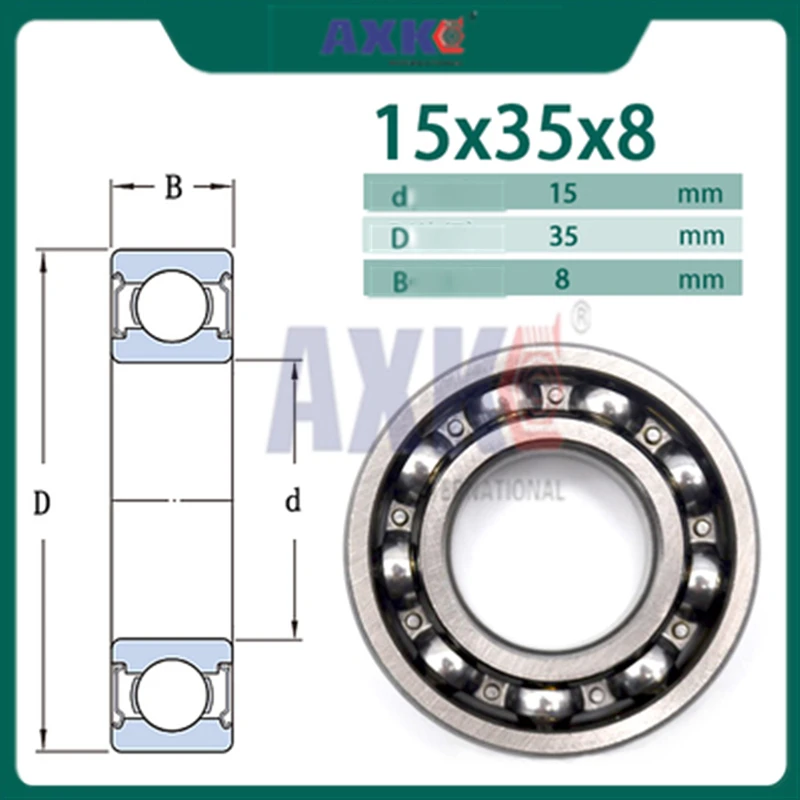 1pc Non-standard Bearing 35x60x14 15x30x9 15x35x8 15x37x10 15x37x12 15x38x11 15x40x12 15x47x14 15x52x16