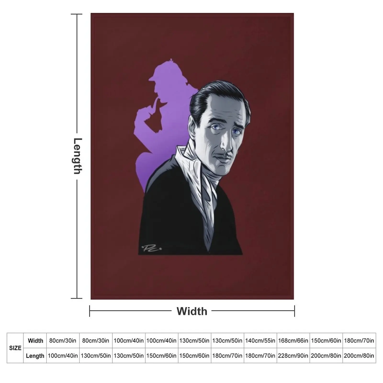 Basil Rathbone Throw Blanket Furry For Baby Luxury St Polar Plush heavy to sleep Blankets