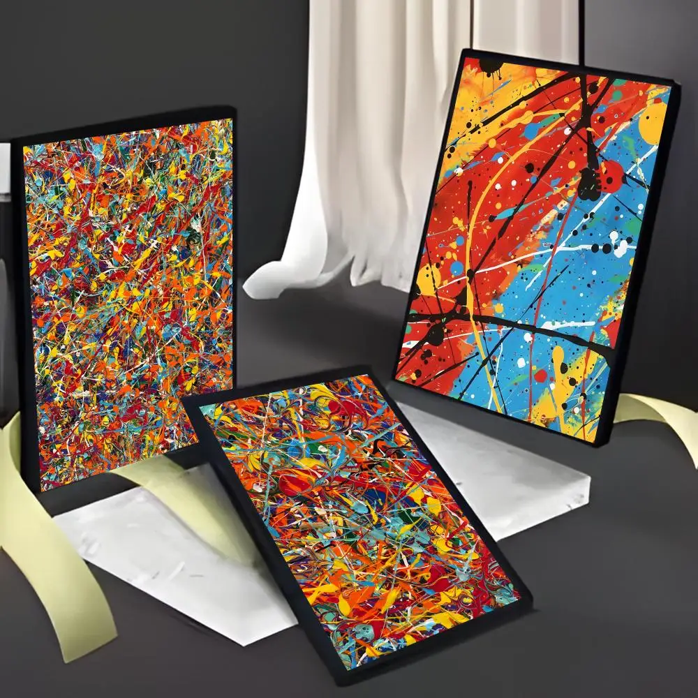 Abstract art J-Jackson P-Pollock Poster American Film Mural Home Childrens Room Wall Decor Print