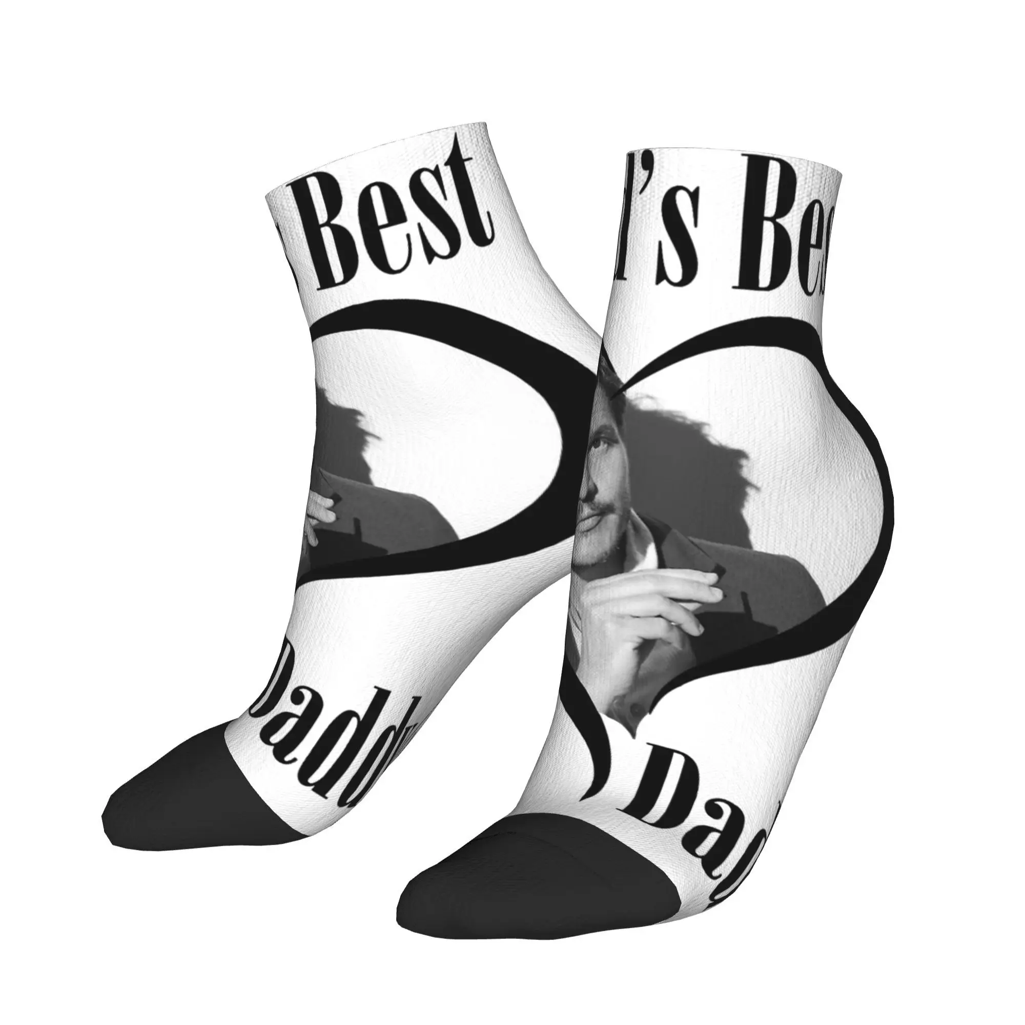 

Men's Casual Socks Daddy Pedro Pascal Movie Graphic Non Slip High Quality Sock Summer Modern Custom Skateboard Socks
