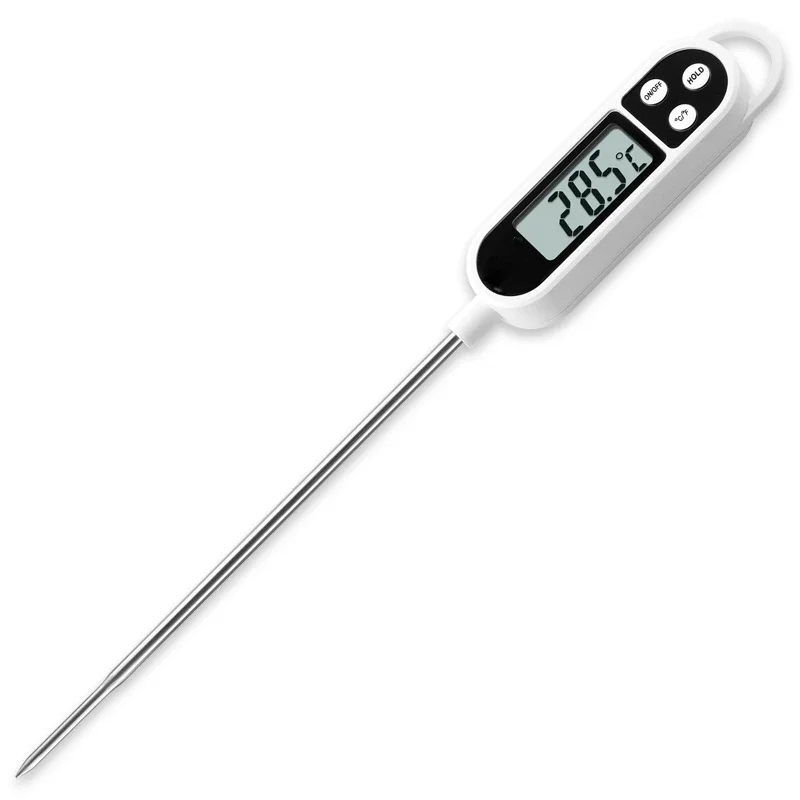 Instant Read Digital Food Temperature with Probe for Oil Water Milk, Fast Response Cooking Tool