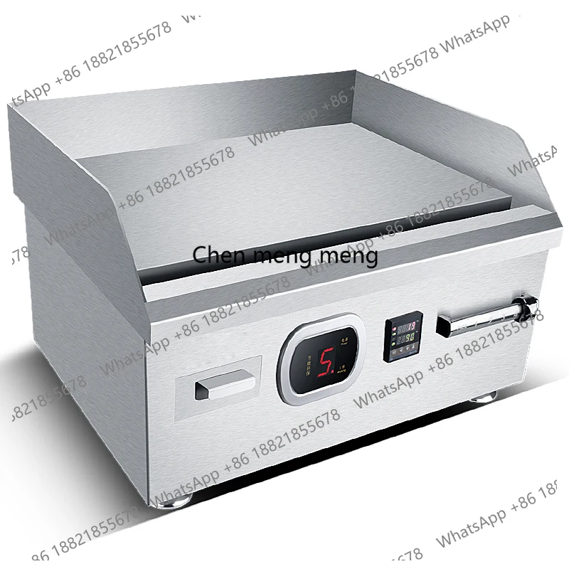 

Fried Steak Fried Rice Japanese Teppanyaki Induction Electric Hot Hand Pancake Machine Table Kitchen