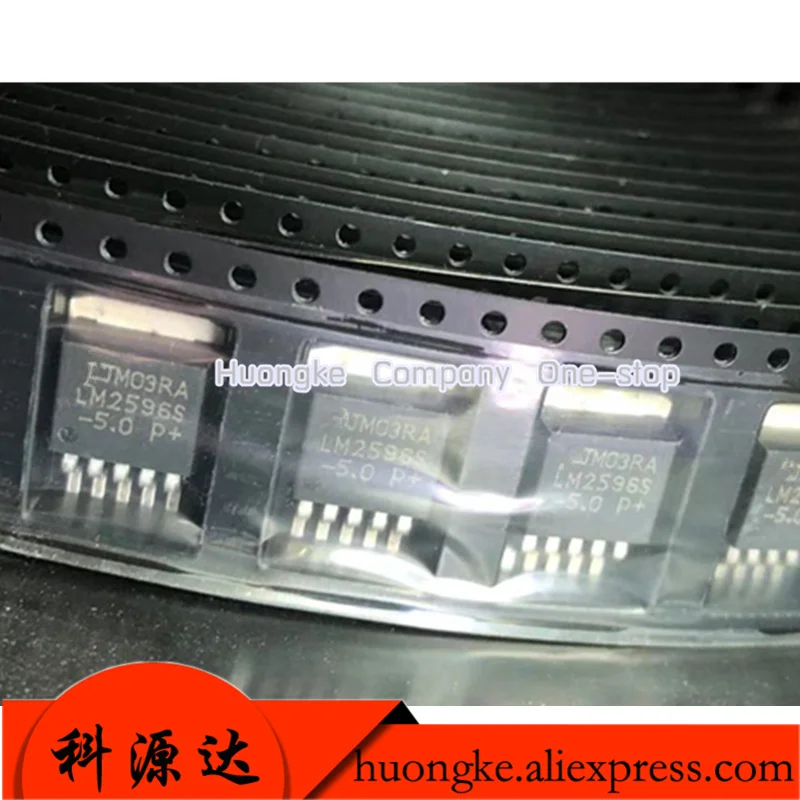 10pcs/lot LM2596S-5.0 LM2596S-ADJ LM2596S-12 LM2596S-3.3 LM2596S TO-263-5 3A SIMPLE SWITCHER Power Converter