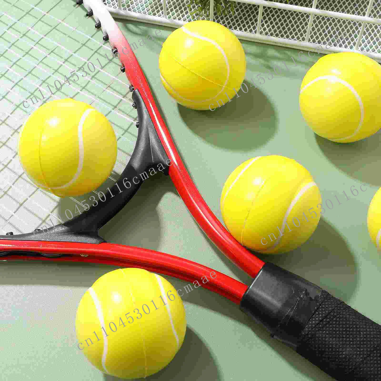 

New 16 Piece Foam Mini Tennis Pressure Ball Sports Squeeze Ball Exercise Hand Intensifier Soft Ball Compact Size