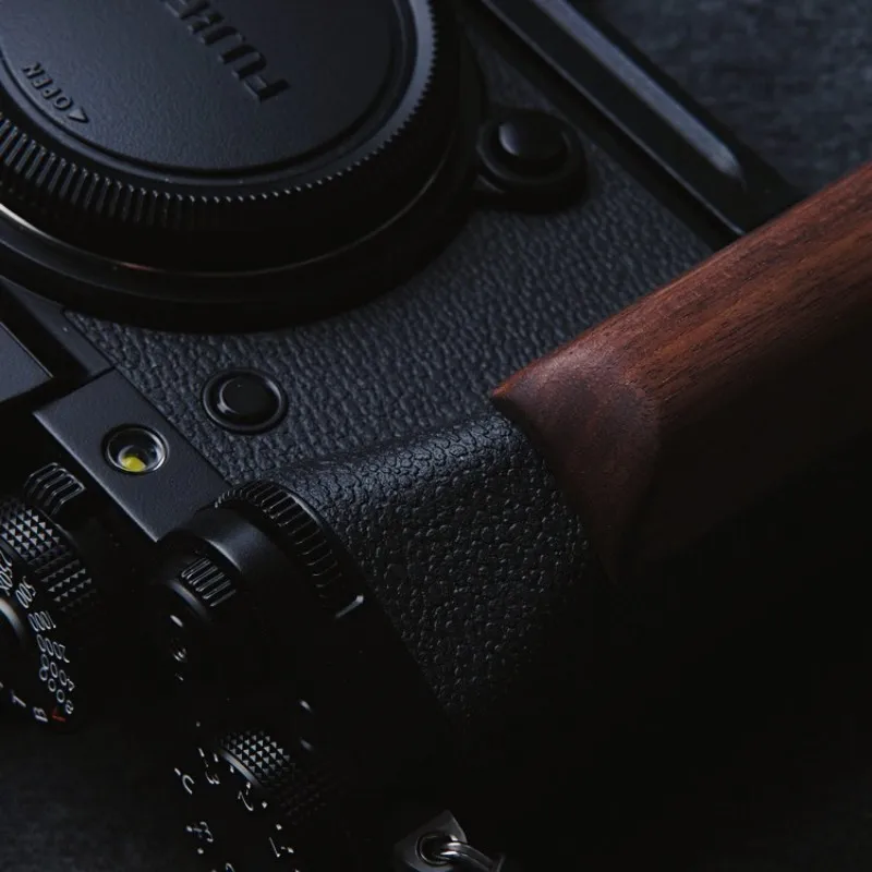XT5ハンドグリップ木製富士x T5富士フイルムXT5用クイックリリースlプレート