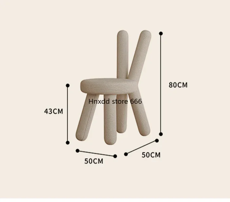 Personality and creativity dopamine lounge chair dressing stool