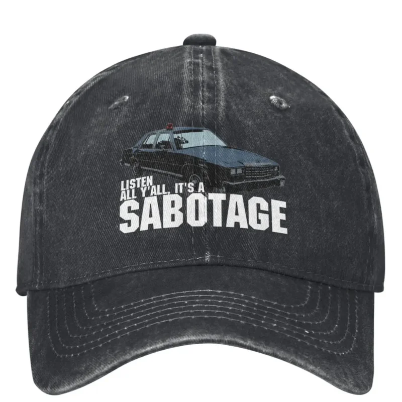 

Sabotage Beastie Boys Car Baseball Cap Accessories for Men Women Vintage Snapback Dad Hat Adjustable Fit