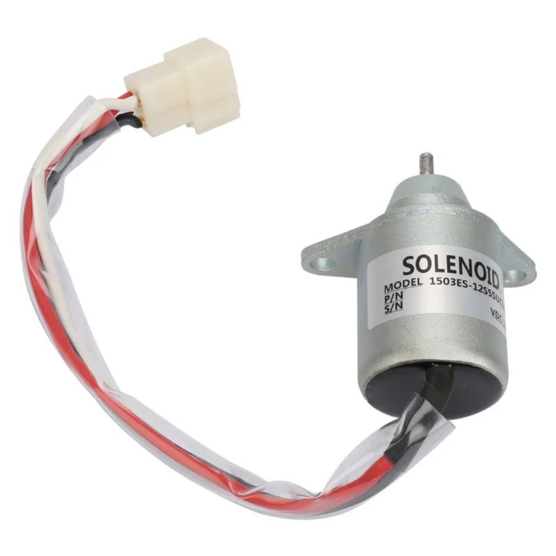 12V Diesel Fuel Engine Shut Off Stop Solenoid Valve Replacement Kit 1503ES-12S5SUC5S