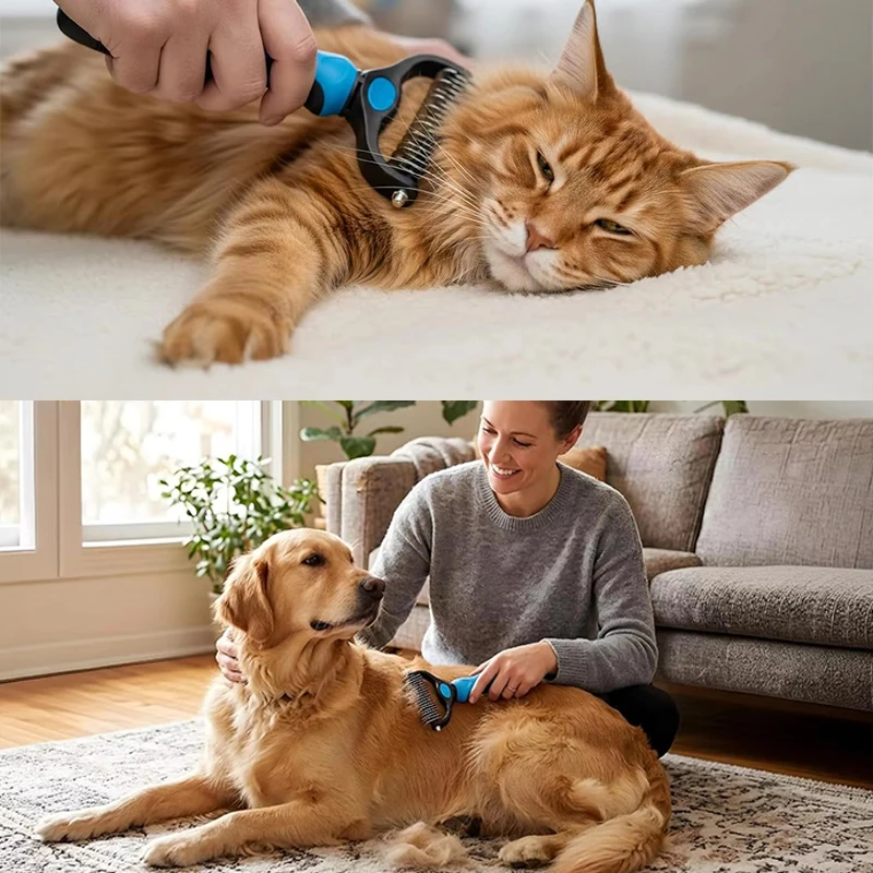 Double Sided Pet Rake 5