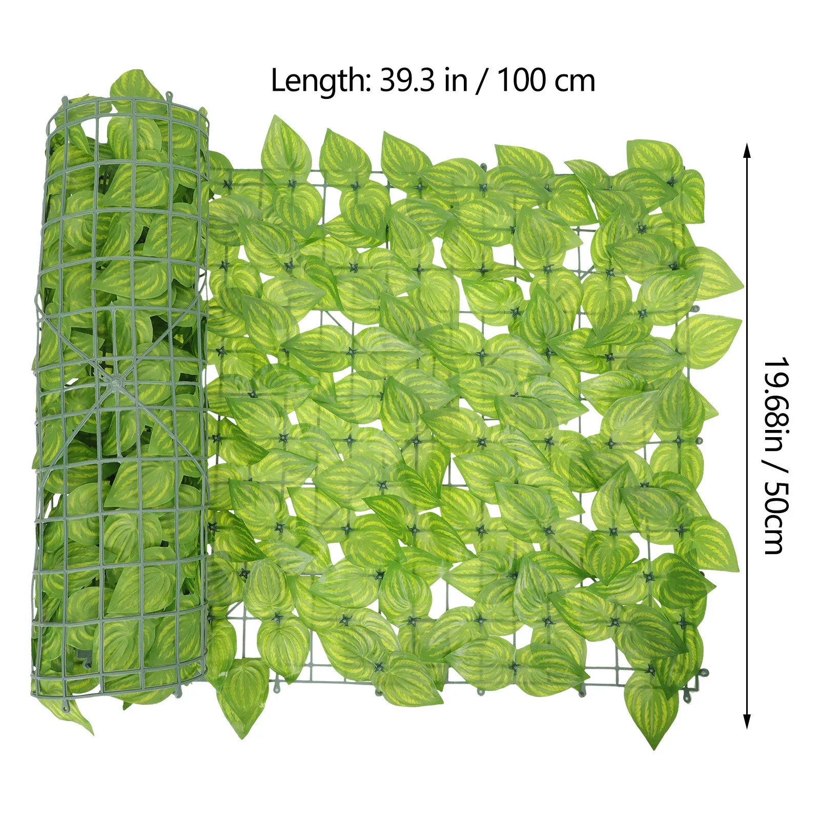 1 مجموعة سياج أوراق خضراء مقلد أوراق اصطناعية جدار نابض بالحياة نبات مقلد جدار ديكور حديقة المنزل في الهواء الطلق #6