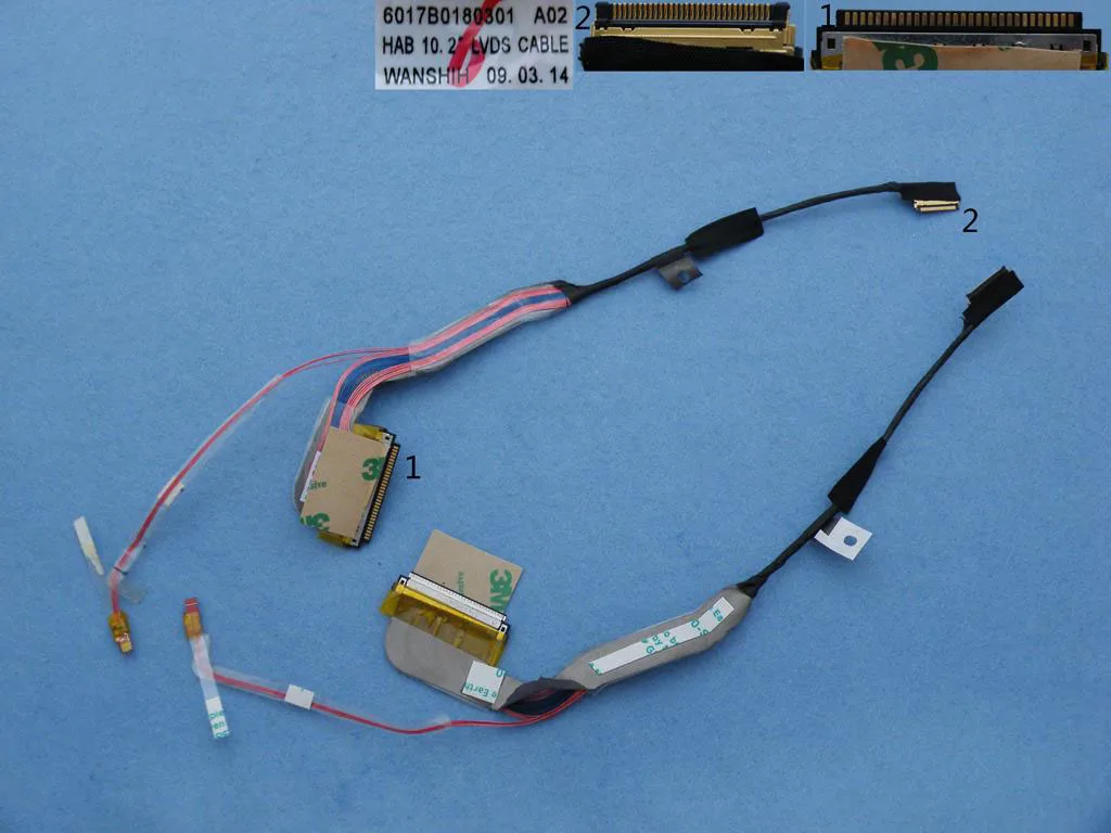 

New Laptop LCD Cable For HP Mini 1000 10.2" 6017B0180301